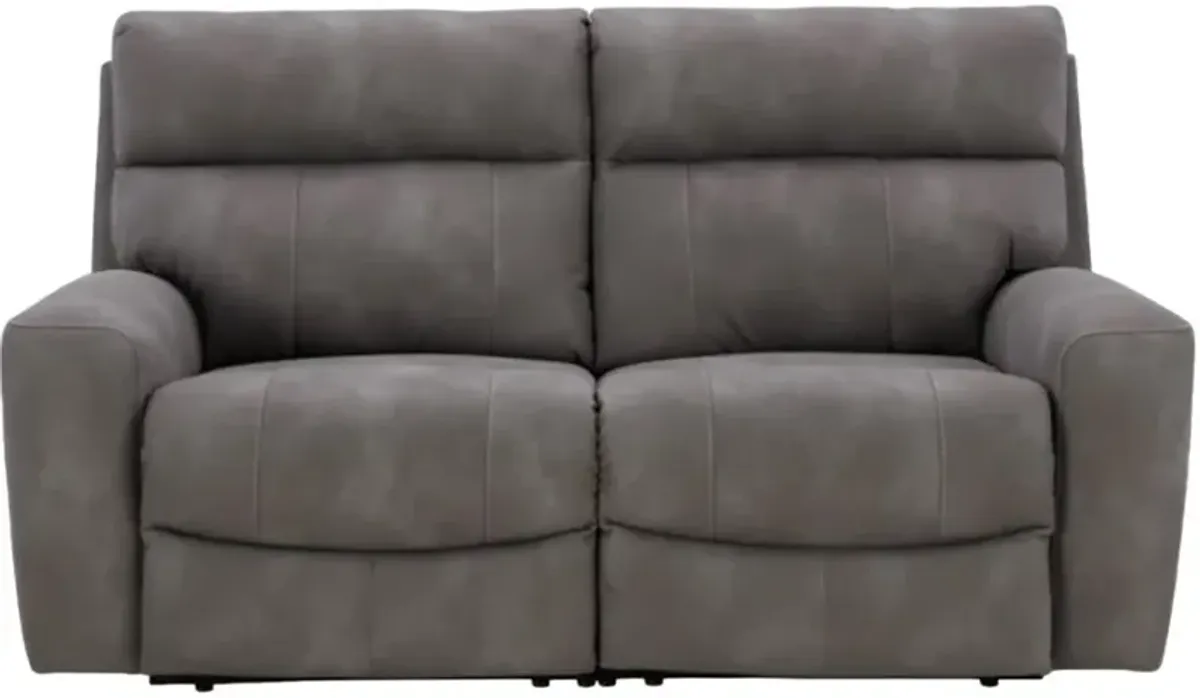 Signature Design by Ashley® Next-Gen DuraPella 2-Piece Slate Power Reclining Sectional