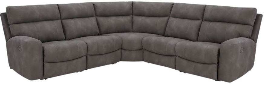 Signature Design by Ashley® Next-Gen DuraPella 5-Piece Slate Power Reclining Sectional