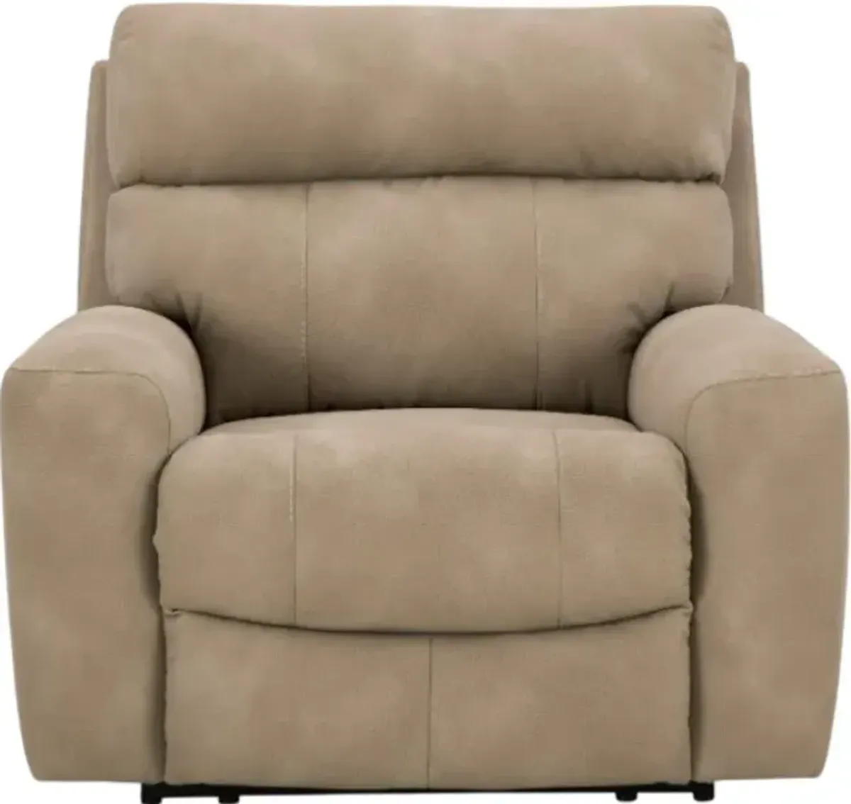 Signature Design by Ashley® Next-Gen DuraPella Sand Power Recliner with Adjustable Headrest