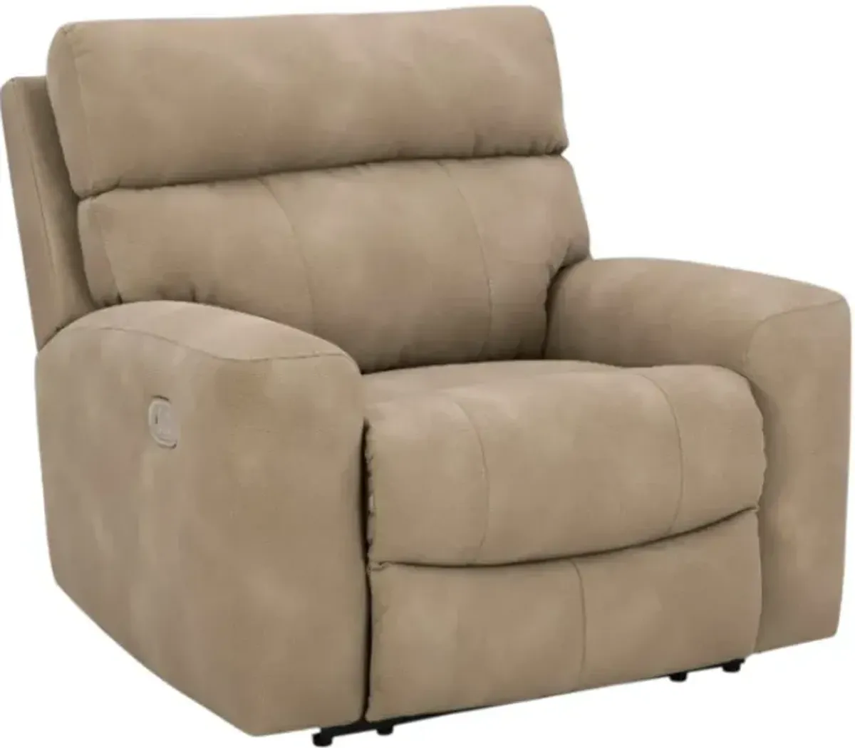 Signature Design by Ashley® Next-Gen DuraPella Sand Power Recliner with Adjustable Headrest
