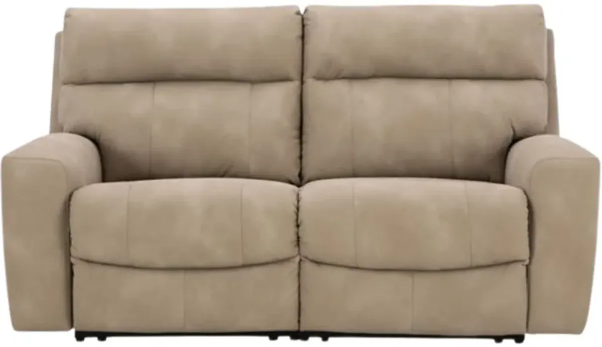 Signature Design by Ashley® Next-Gen DuraPella 2-Piece Sand Power Reclining Sectional Loveseat