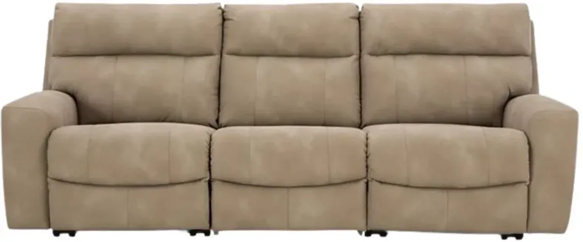 Signature Design by Ashley® Next-Gen DuraPella 3-Piece Sand Power Reclining Sectional Sofa