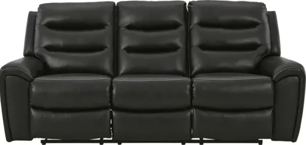 Signature Design by Ashley® Warlin Black Power Reclining Sofa