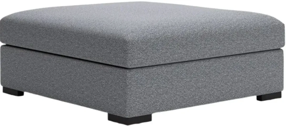 Benchcraft® Bealton Pepper/Salt Oversized Accent Ottoman