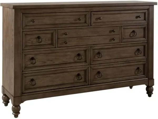 Liberty Furniture Americana Farmhouse Dusty Taupe Dresser