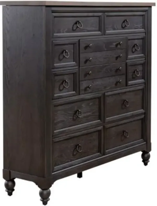 Liberty Furniture Americana Farmhouse Black/Dusty Taupe Dresser