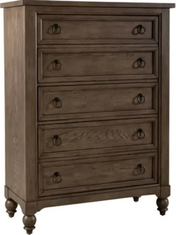 Liberty Furniture Americana Farmhouse Dusty Taupe Chest