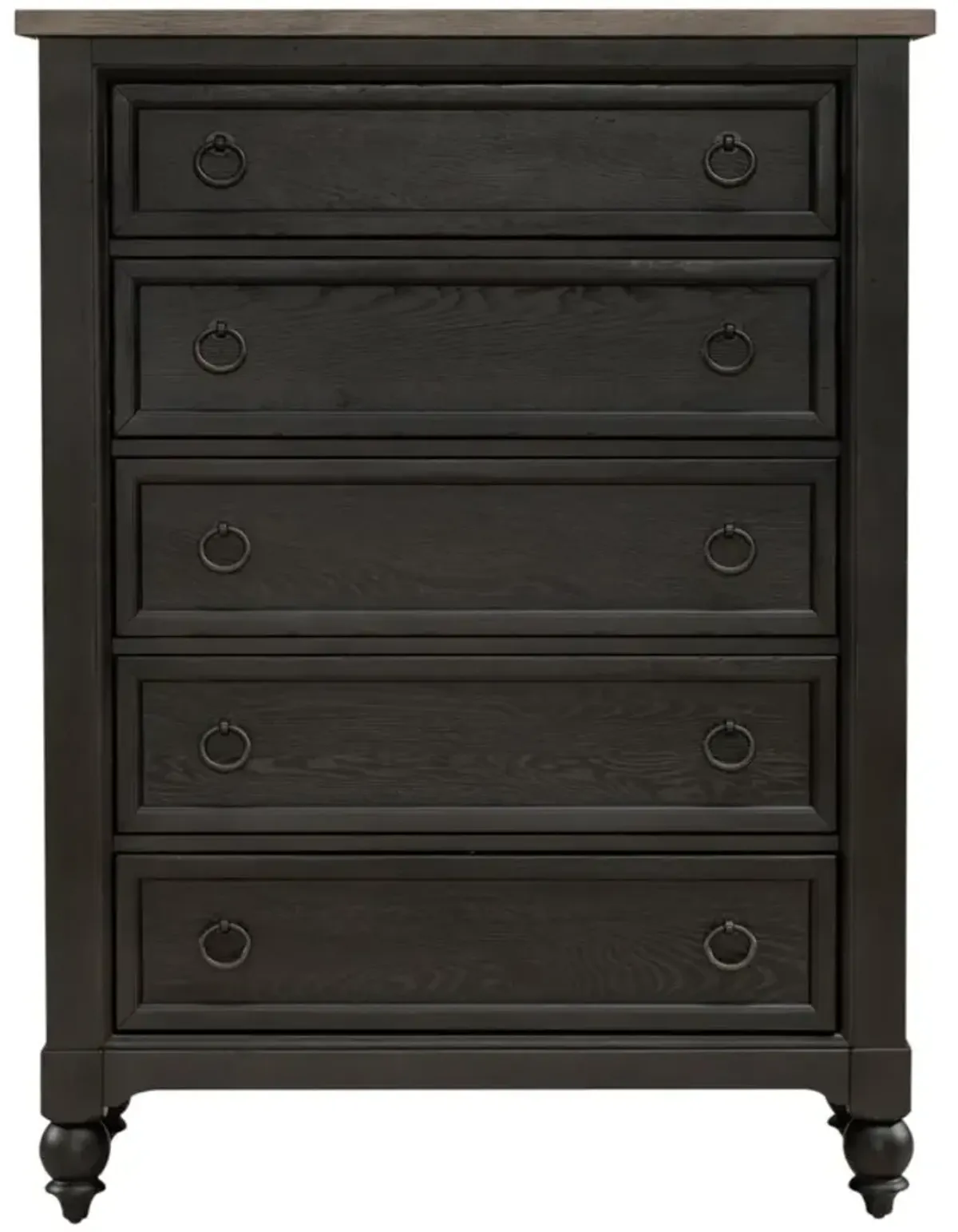 Liberty Furniture Americana Farmhouse Black Drawer Chest