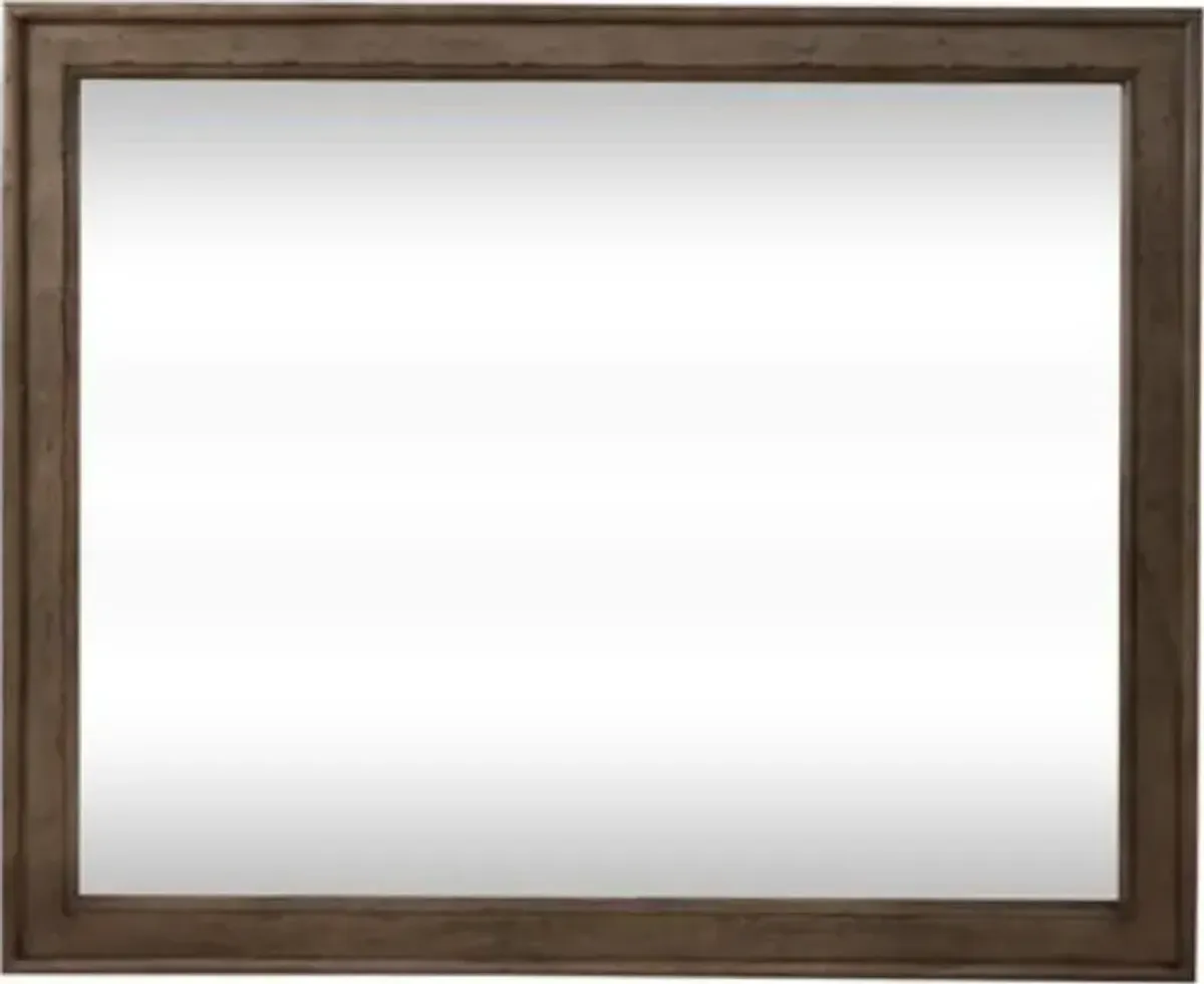 Liberty Furniture Americana Farmhouse Dusty Taupe Mirror