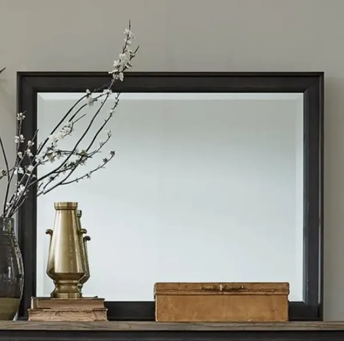 Liberty Furniture Americana Farmhouse Black Mirror