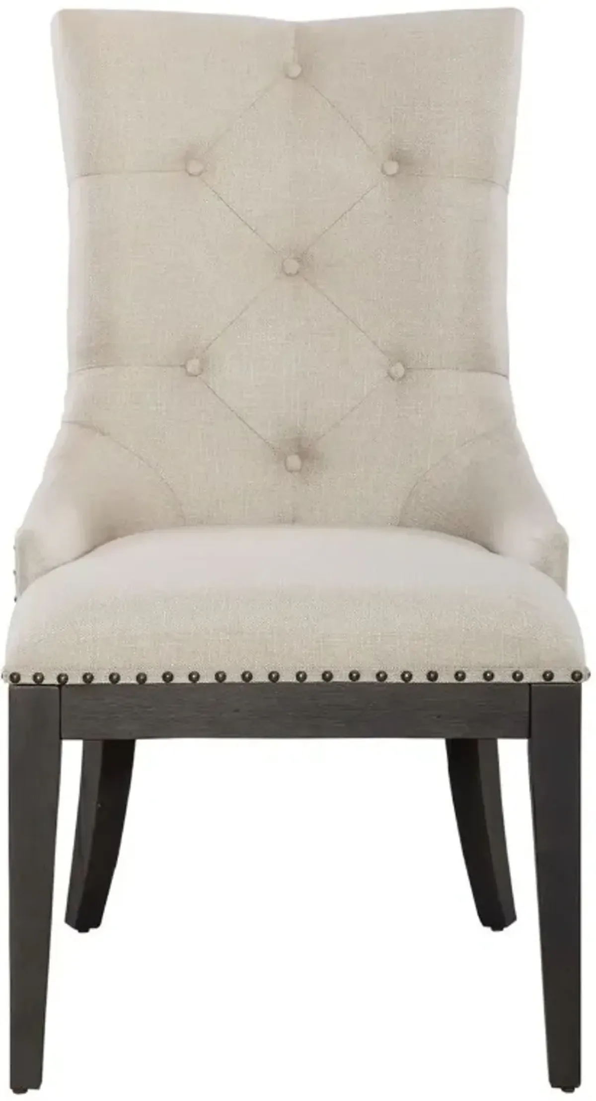 Liberty Furniture Americana Farmhouse Beige/Black/Dusty Taupe Side Chair - Set of 2