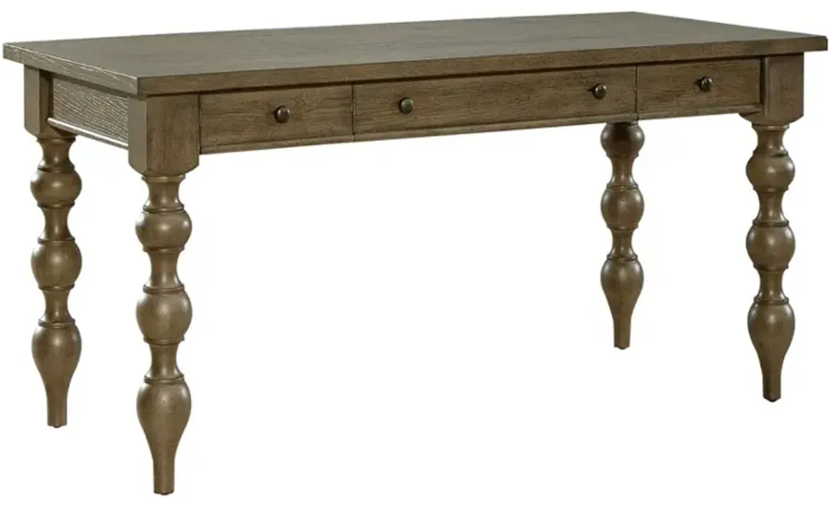 Liberty Furniture Americana Farmhouse Dusty Taupe Writing Desk