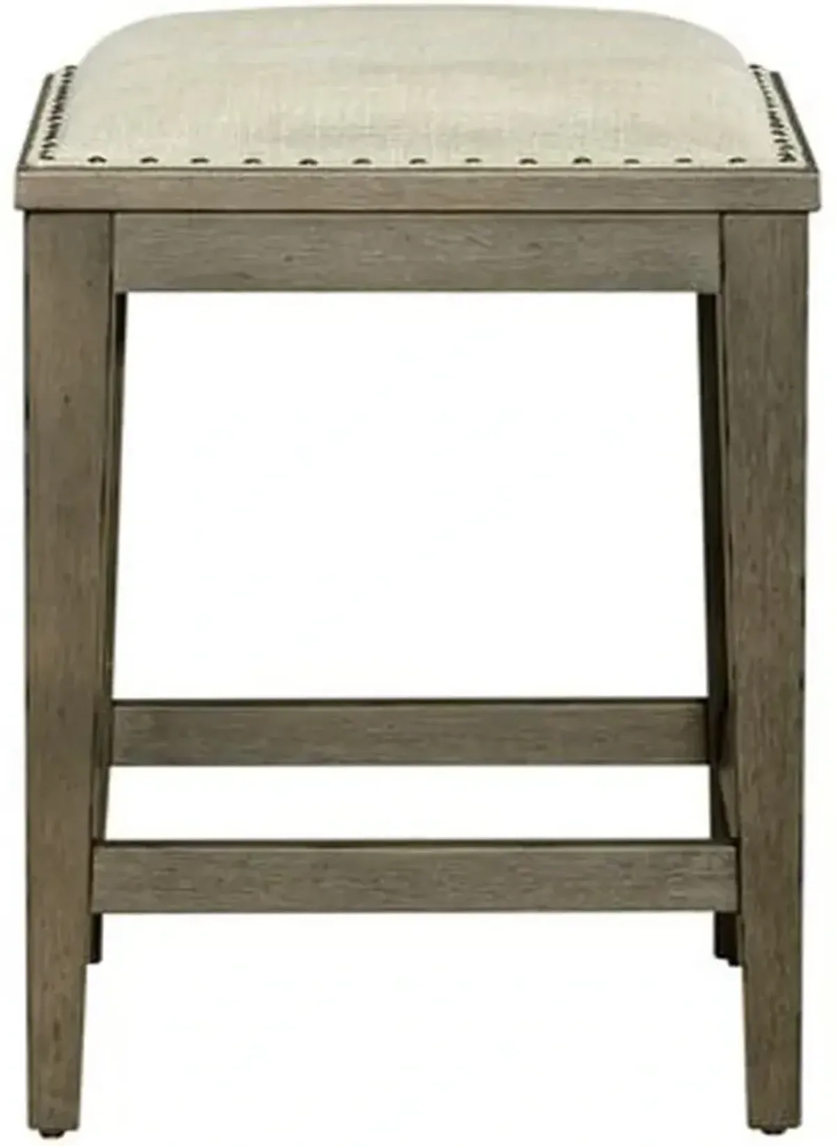 Liberty Furniture Americana Farmhouse Dusty Taupe Console Stool