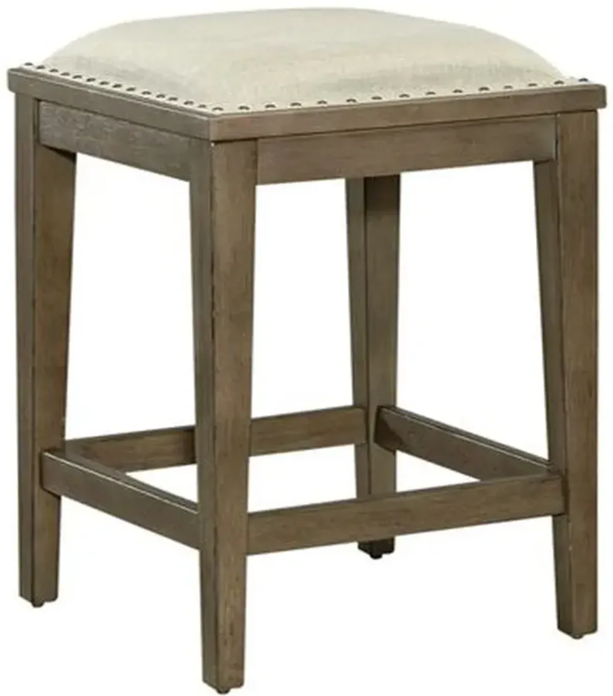 Liberty Furniture Americana Farmhouse Dusty Taupe Console Stool