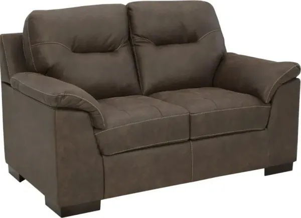 Signature Design by Ashley® Maderla Walnut Loveseat