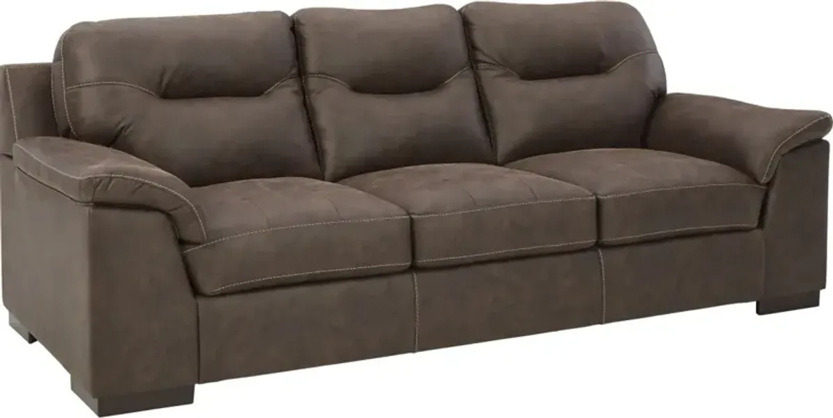 Signature Design by Ashley® Maderla Walnut Sofa