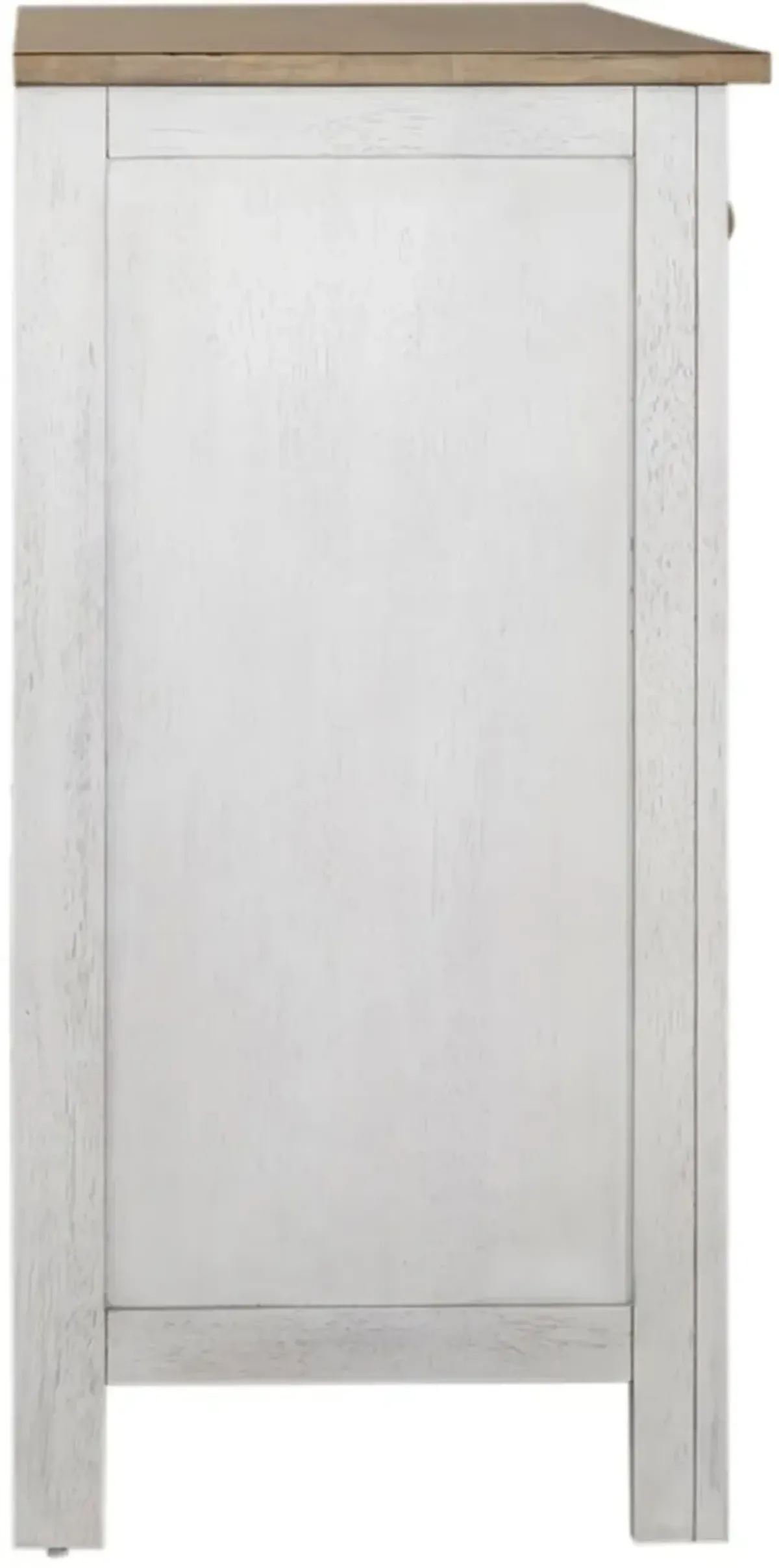 Liberty Furniture Lindsey Farm Weathered White Server