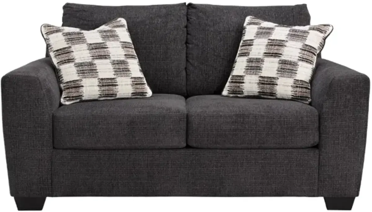 Benchcraft® Loreo Ebony Loveseat