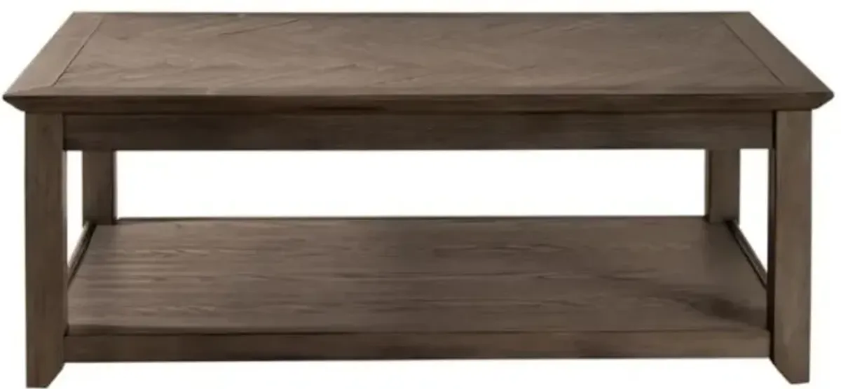 Liberty Furniture Rawson Gray Cocktail Table