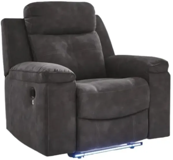 Benchcraft® Brysonview Charcoal Manual Recliner