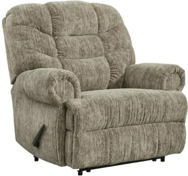 Signature Design by Ashley® Movie Man Taupe Manual Recliner