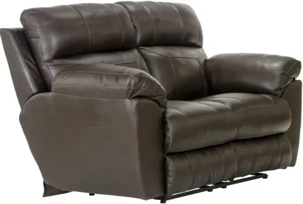 iAmerica Veneto Chocolate Power Reclining Loveseat