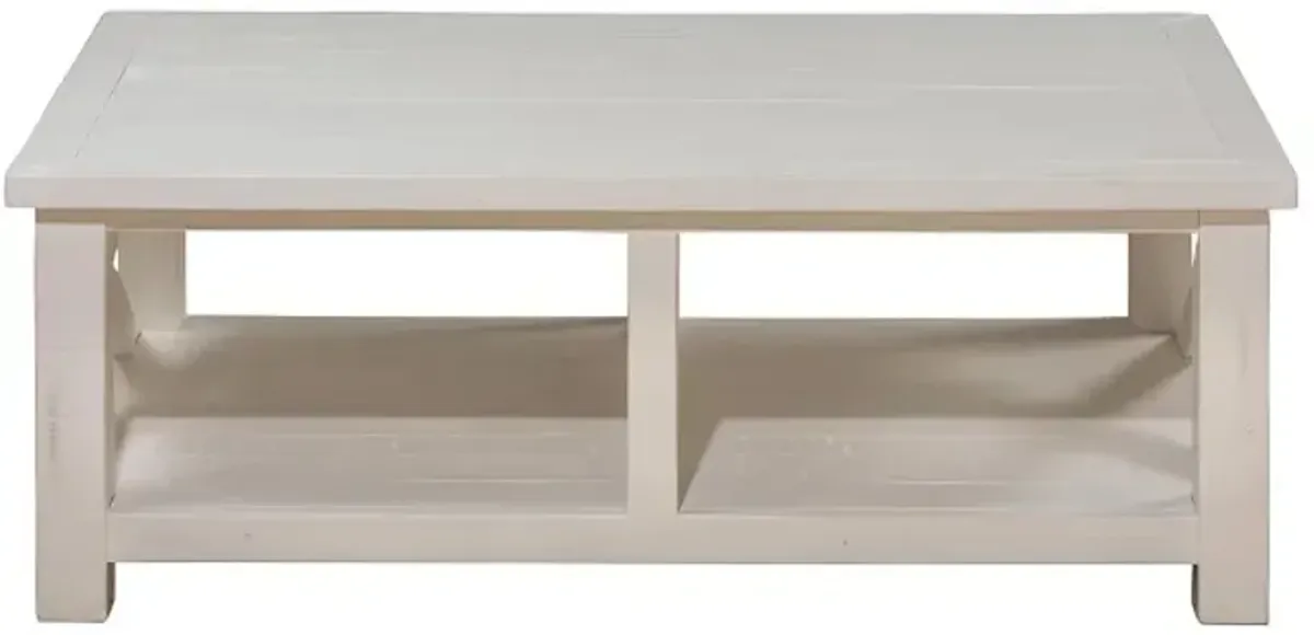 Jofran Inc. Madaket White Cocktail Table