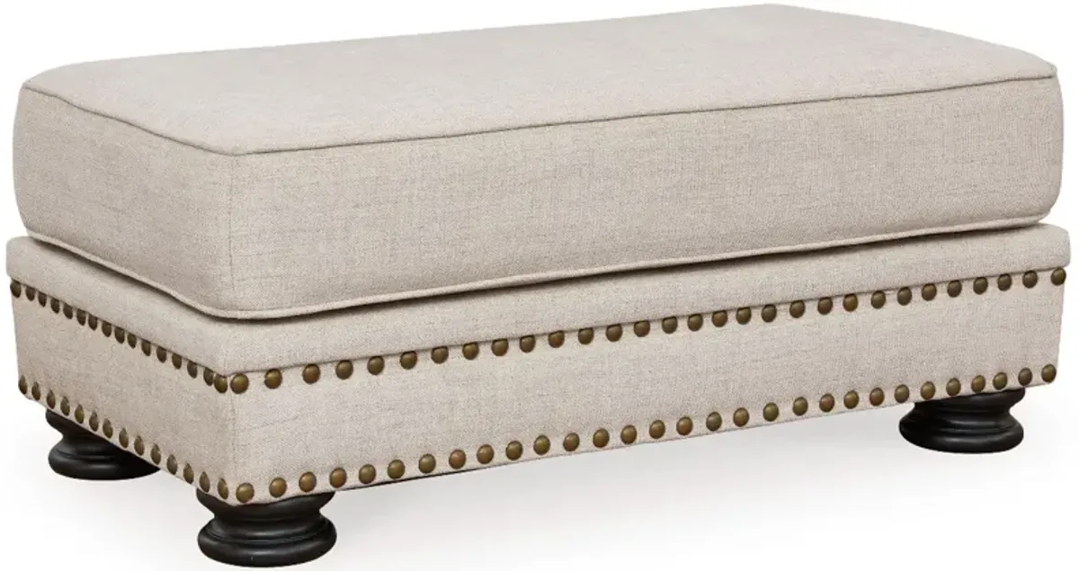 Benchcraft® Merrimore Linen Ottoman