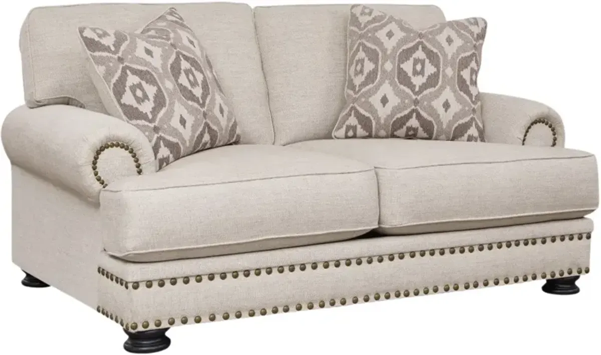 Benchcraft® Merrimore Linen Loveseat