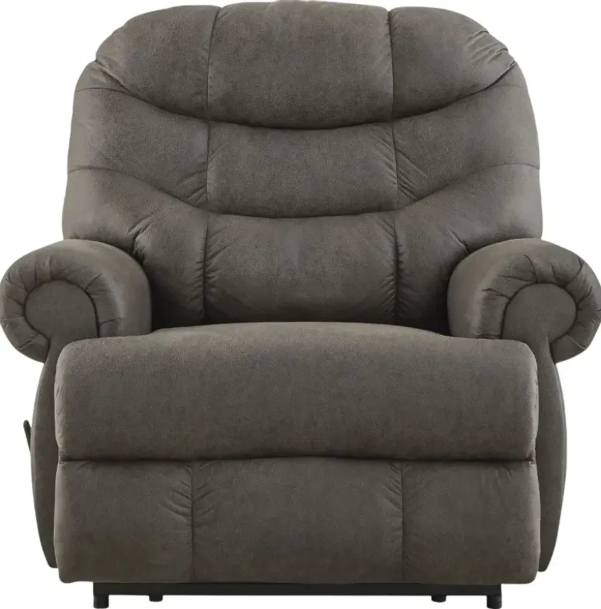Signature Design by Ashley® Camera Time Gunmetal Manual Recliner