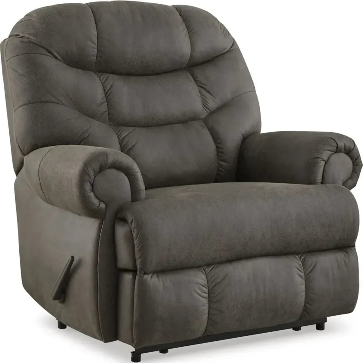 Signature Design by Ashley® Camera Time Gunmetal Manual Recliner