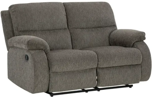 Signature Design by Ashley® Scranto Brindle Manual Reclining Loveseat