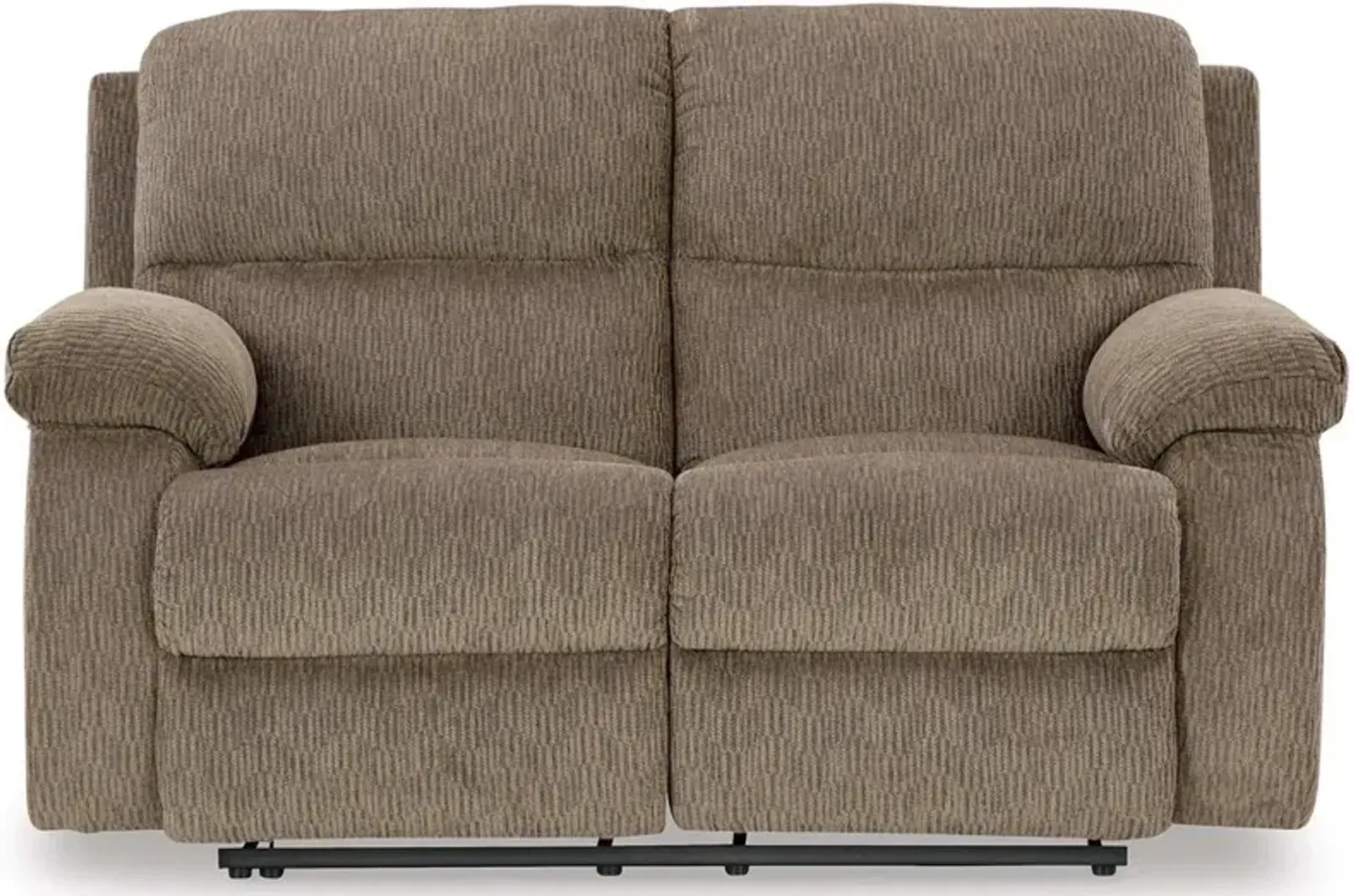 Signature Design by Ashley® Scranto Oak Reclining Loveseat