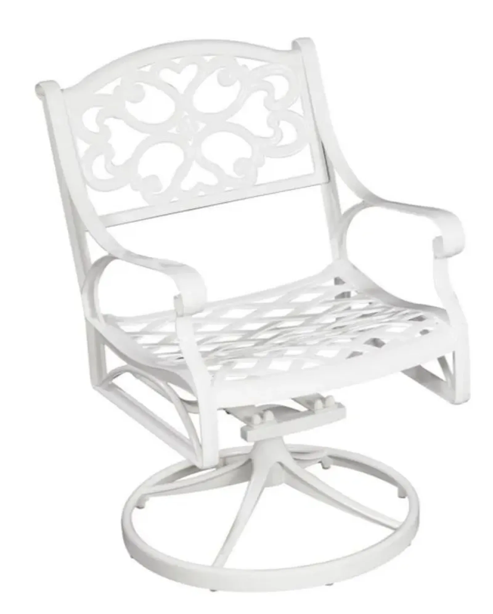 homestyles® Sanibel White Swivel Rocking Chair 