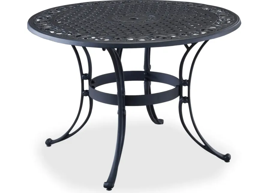 homestyles® Sanibel Black 42" Outdoor Dining Table