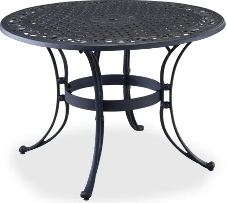 homestyles® Sanibel Black 42" Outdoor Dining Table