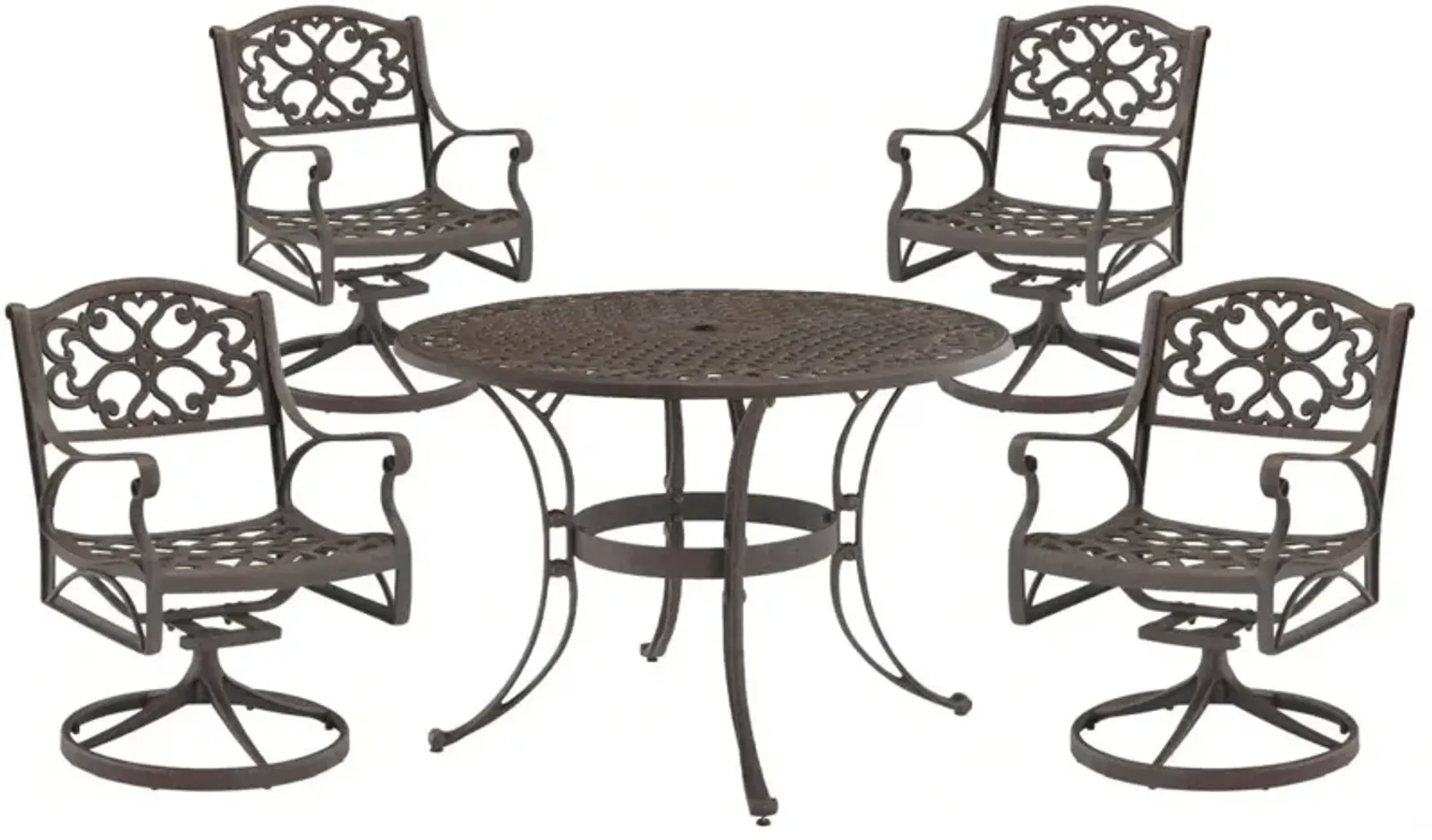 homestyles® Sanibel 5-Piece Bronze Outdoor Dining Set