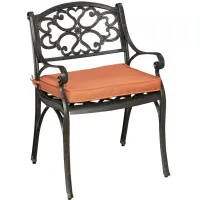 homestyles® Sanibel 2-Piece Bronze Outdoor Chairs with Cushions
