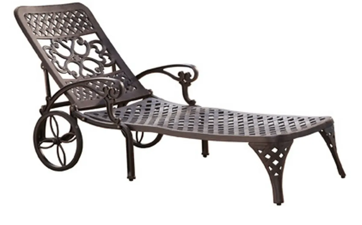 homestyles® Sanibel Bronze Outdoor Chaise Lounge