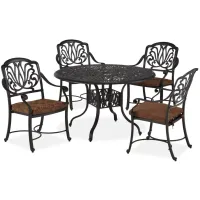 homestyles® Capri 5-Piece Gray Dining Set