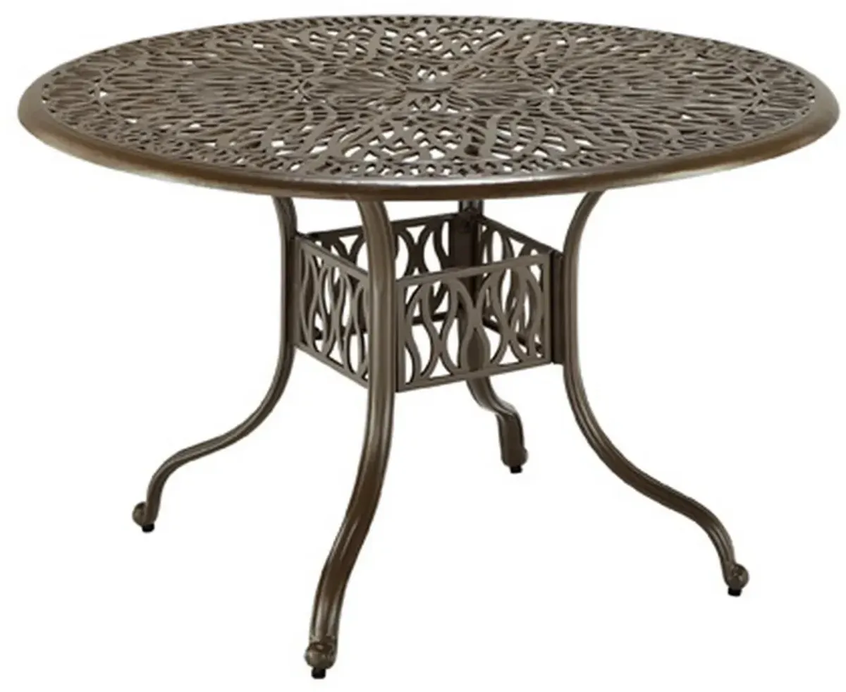 homestyles® Capri Taupe 48" Outdoor Dining Table