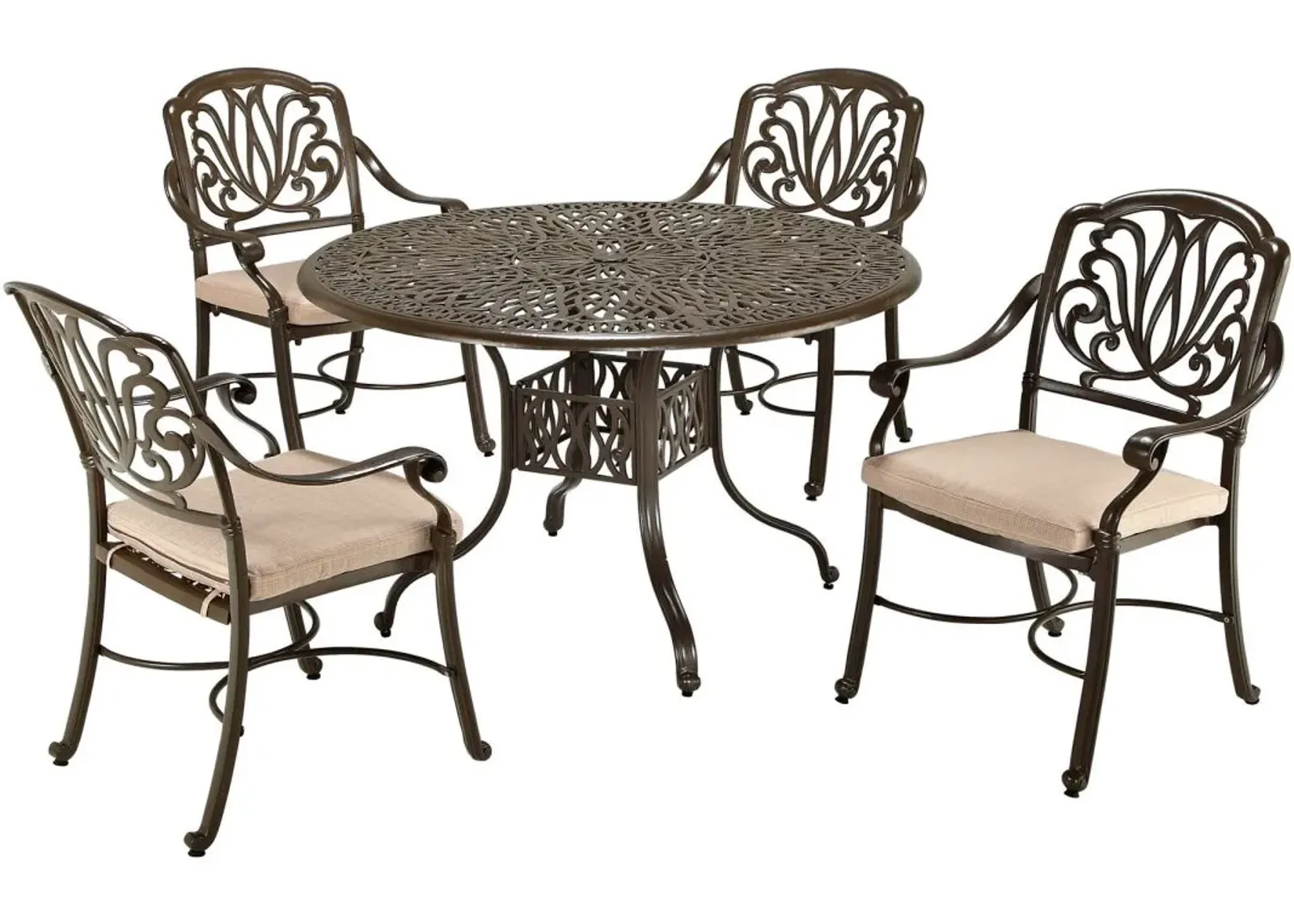 homestyles® Capri 5-Piece Taupe Dining Set