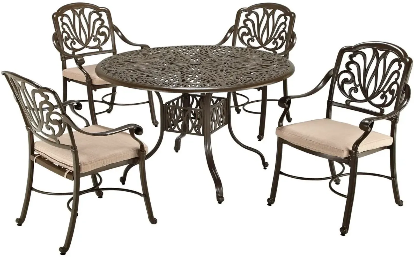 homestyles® Capri 5-Piece Taupe Dining Set