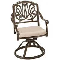 homestyles® Capri Taupe Swivel Rocking Chair