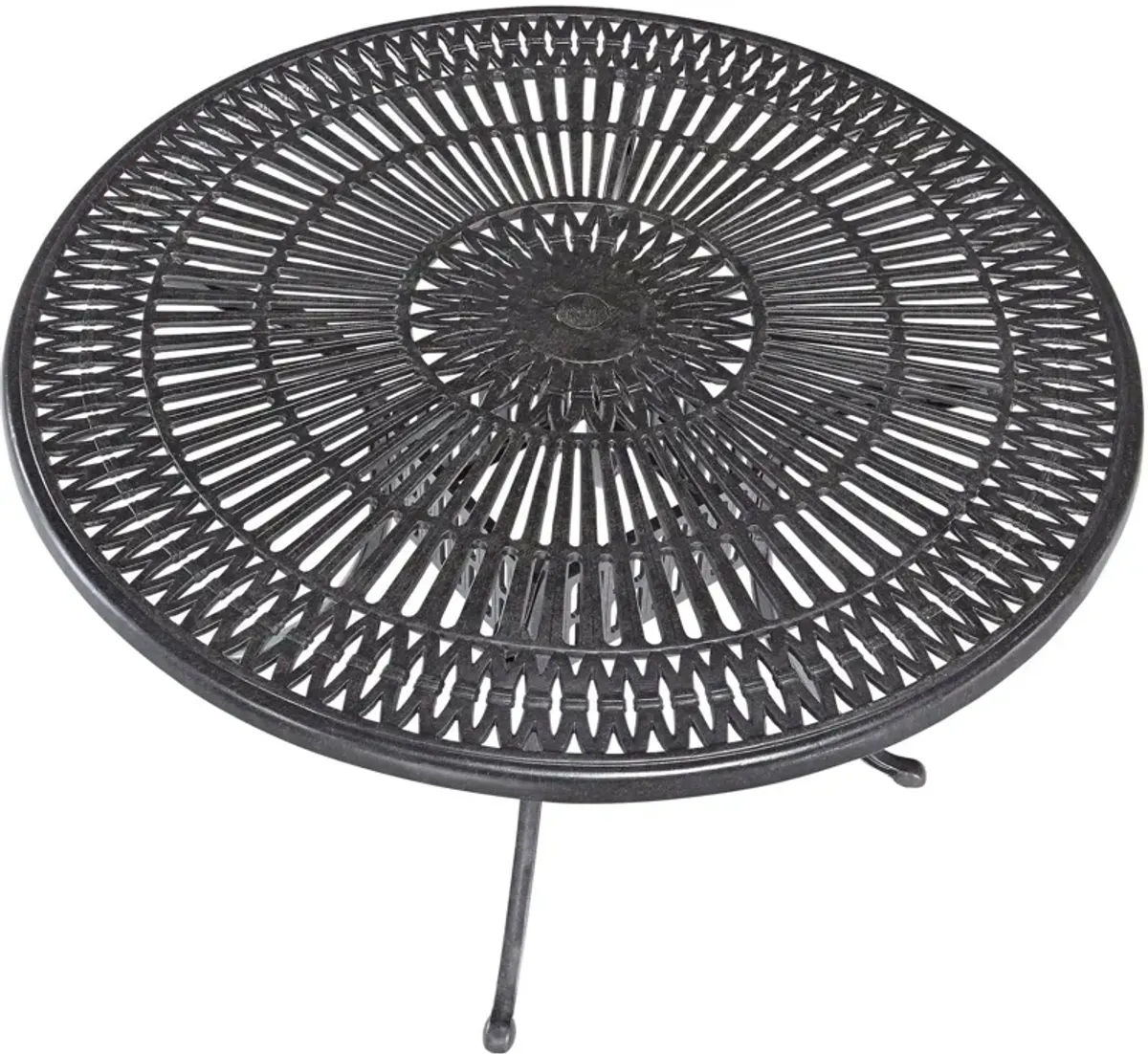 homestyles® Grenada 32" Charcoal Outdoor Dining Table