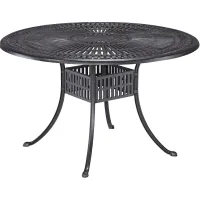 homestyles® Grenada Charcoal Outdoor Dining Table