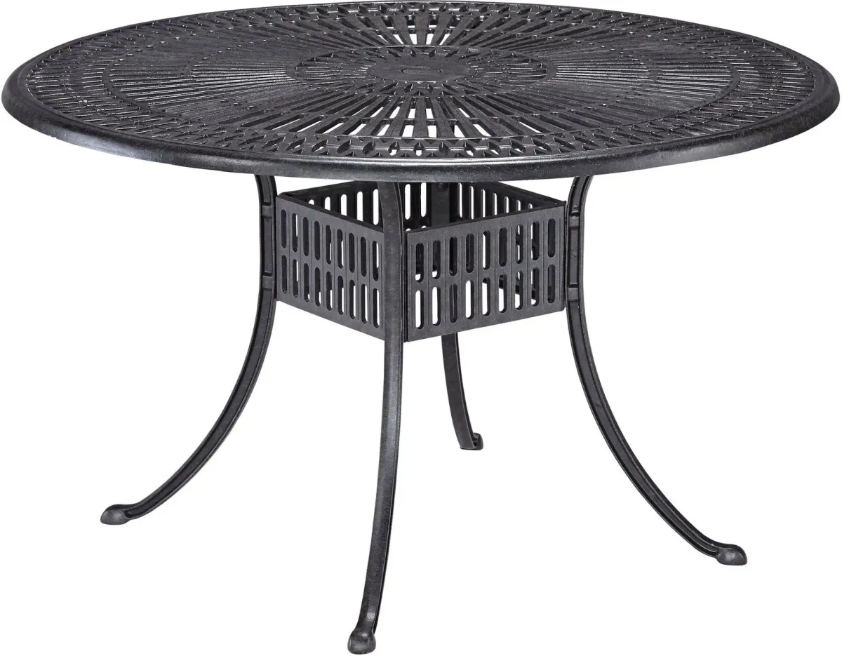 homestyles® Grenada Charcoal Outdoor Dining Table