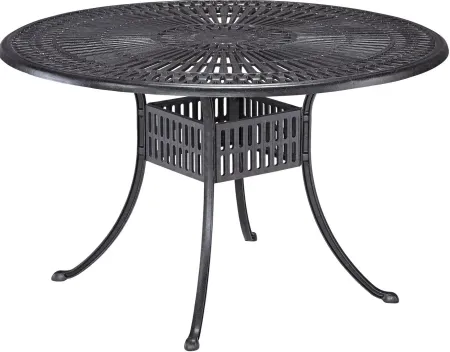 homestyles® Grenada Charcoal Outdoor Dining Table