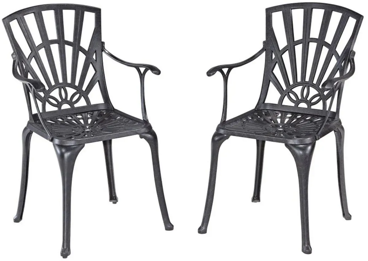 homestyles® Grenada Charcoal Outdoor Chair