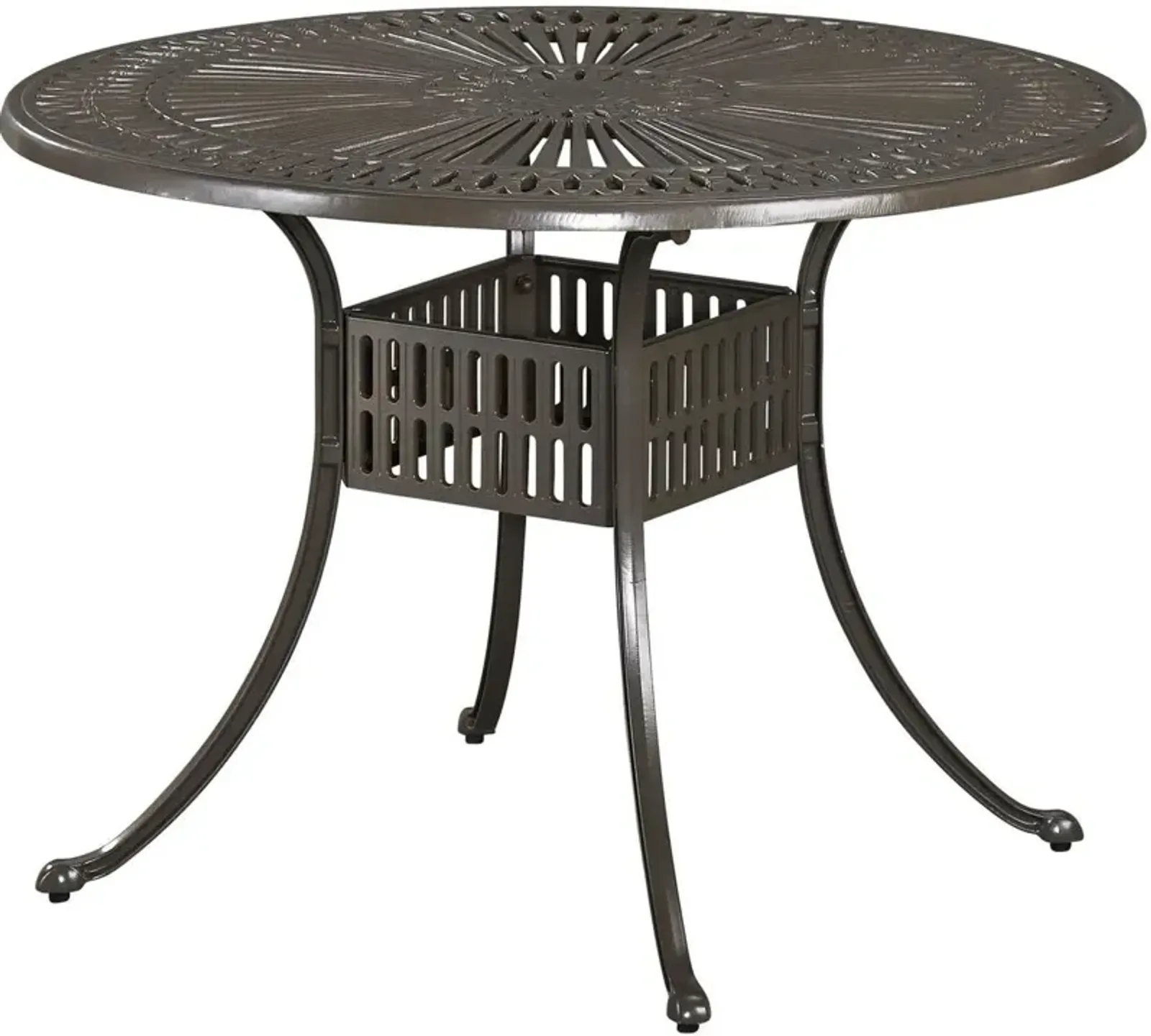 homestyles® Grenada 30" Khaki Gray Outdoor Dining Table 